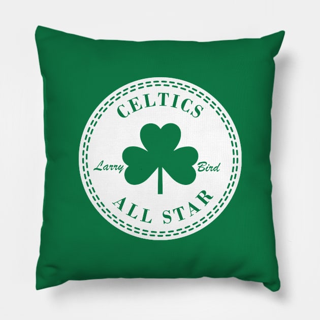 Larry Bird: Celtics All Star Pillow by monitormonkey