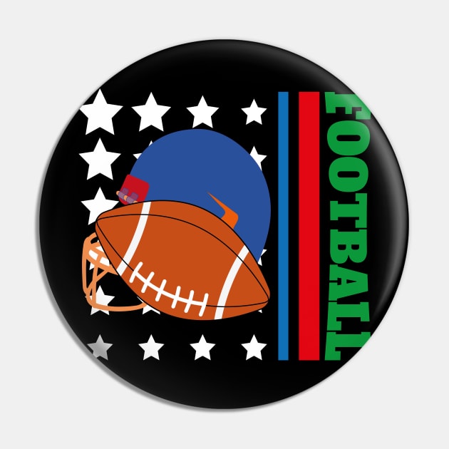 American Football Design Pin by ulunkz