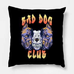 Bad dog club Pillow