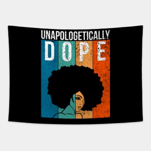 unapologetically dope Black history month Tapestry