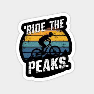 Ride the peaks Magnet