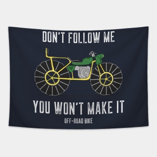 off road bike lovers Tapestry