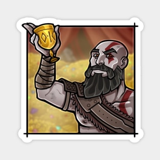 10 of 10 Cup Winner Kratos Magnet