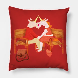 Unicorn Kiss Pillow