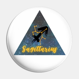 Sagittarius Pyramid Pin