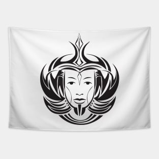 Asian Queen Tattoo Tapestry