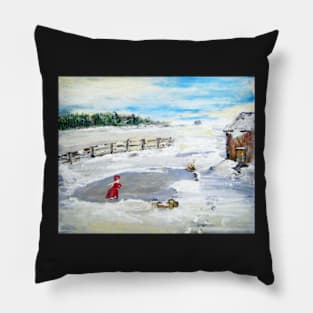 Winter of Our Youth Pillow