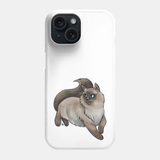 Cat - Ragdoll - Seal Point Phone Case