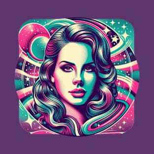 Lana Del Rey - Noir Stars T-Shirt