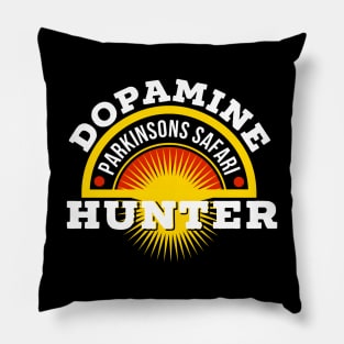 DOPAMINE HUNTER Parkinsons Safari Pillow