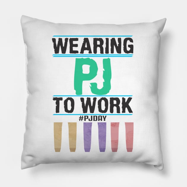 Pajama Day Pillow by neomuckel