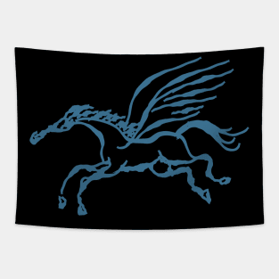 cave drawing of pegasus Tapestry