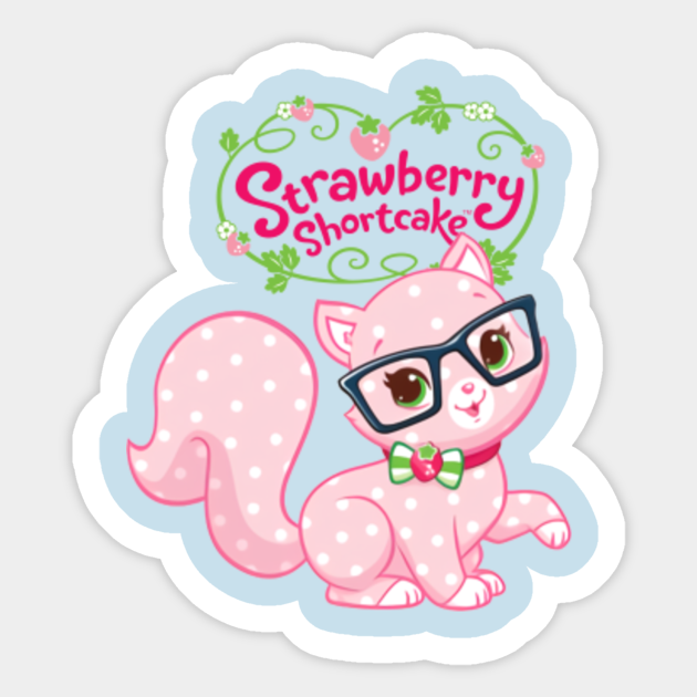 strawberry shortcake cat - Strawberry Shortcake - Sticker
