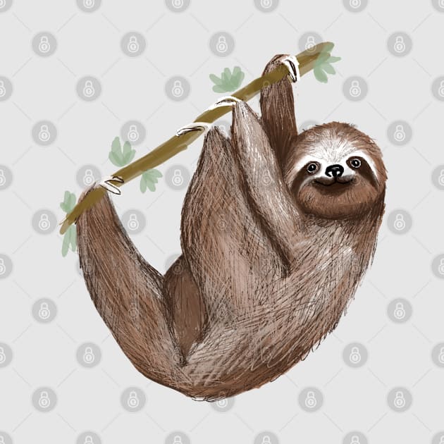 sloths by Petit Faon Prints