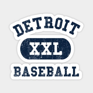 Detroit Baseball Magnet