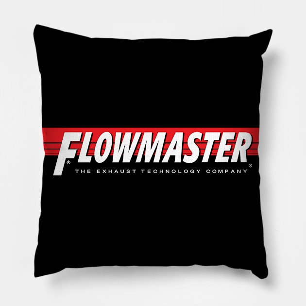 FLOWMASTER Pillow by bakingsoda