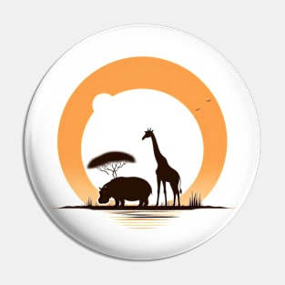 Animaux de la savane. Pin