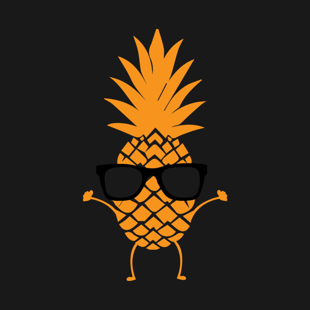 Hipster Pineapple by DANPUBLIC