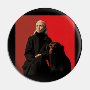 Jane Goodall Pin