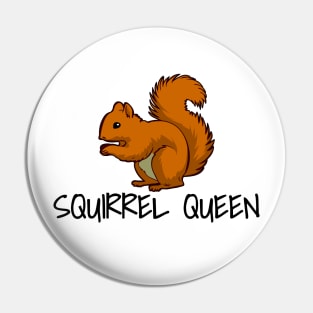 Squirrel Queen Pin