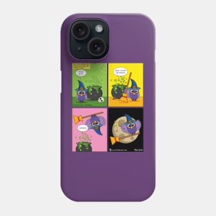 The Apprentice Wizard - Cleaning Comic Phone Case