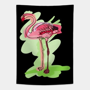 Phoenicopterus #07 Tapestry