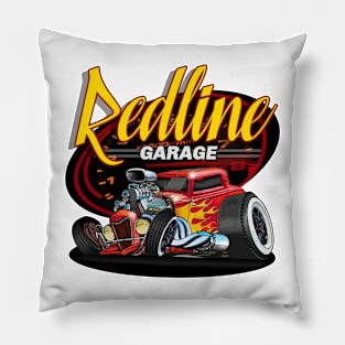 Redline Garage Pillow