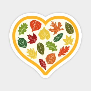 Heartfelt Autumn | Yellow Magnet