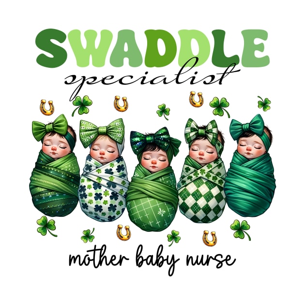 Swaddle Specialist Mother Baby Nurse cool mothers day by KawaiiFoodArt