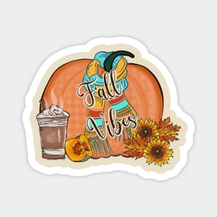 Fall Vibes Pumpkin Season Magnet