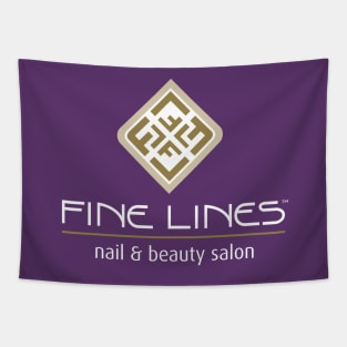 Fine Lines Nail and Beauty Salon Tapestry