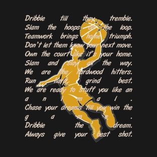 Funny basketball slogan sayings T-Shirt