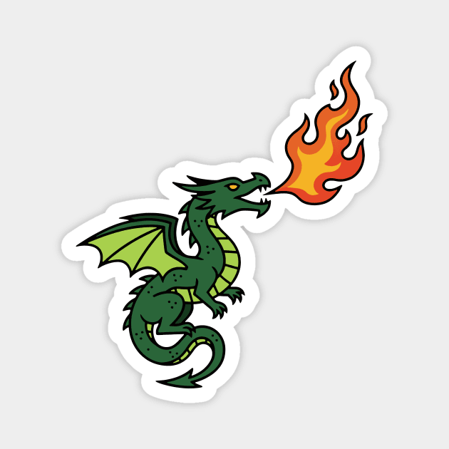 Dragon Magnet by CreativeSage