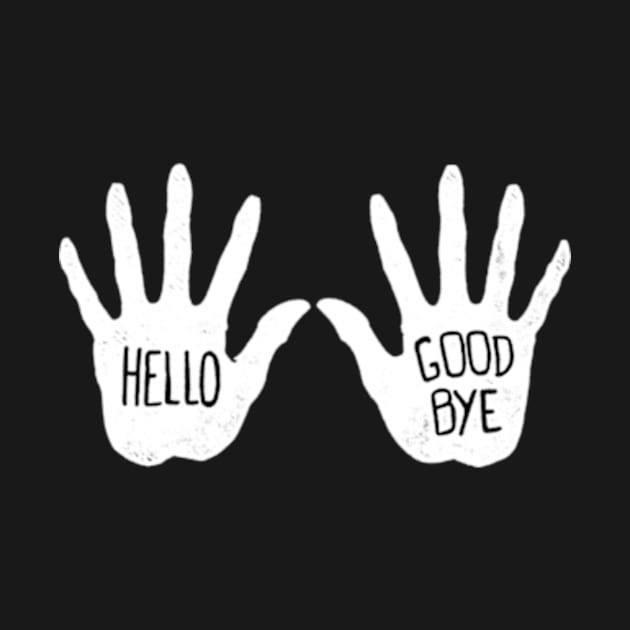 HELLO GOODBYE by positive_negativeart