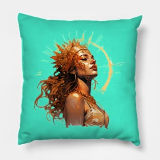 sun goddess Pillow