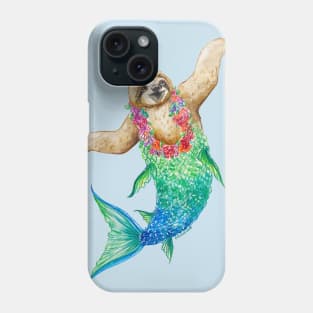 Sloth Mermaid Phone Case