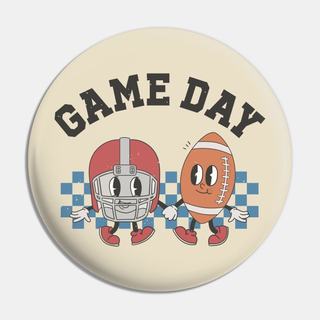 Retro Gameday Pin by Crossbar Apparel
