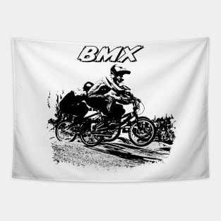 bmx racing Tapestry