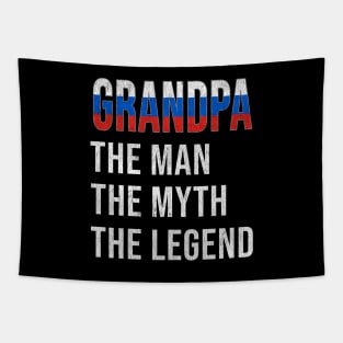 Grand Father Russian Grandpa The Man The Myth The Legend - Gift for Russian Dad With Roots From  Russia Tapestry