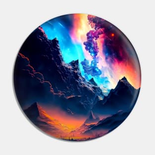 Magic Amidst Chaos: Cosmic Views Pin