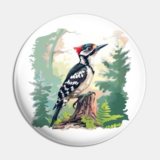 Woodpecker Pin