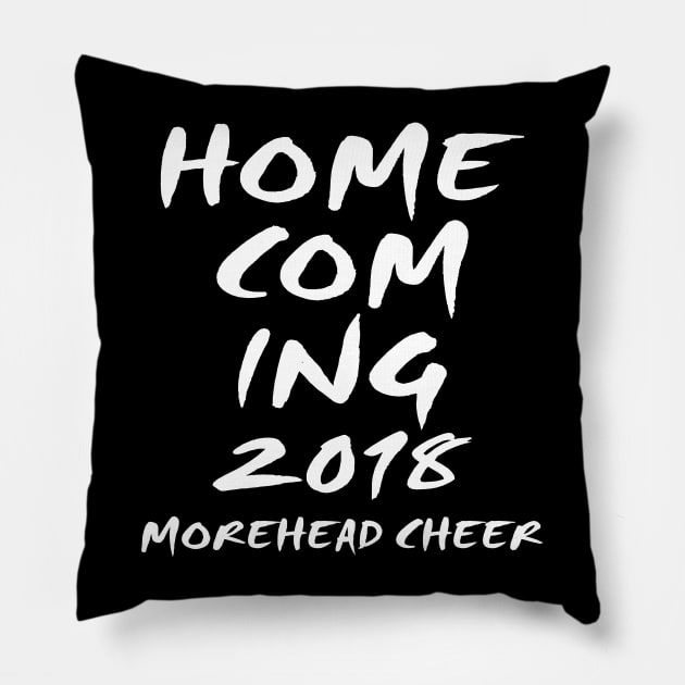 Home Coming 2018 More Head Cheer Pillow by TeeAbe