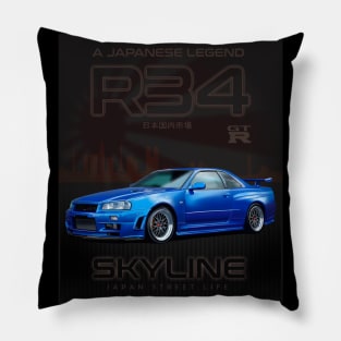 Skyline R34 Pillow