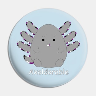 Axolotl Cutie Asexual Pin