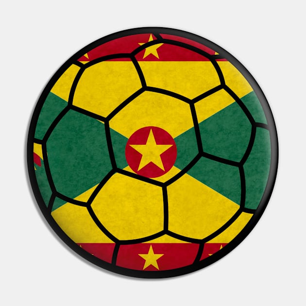 Grenadian Football Pin by Artomino