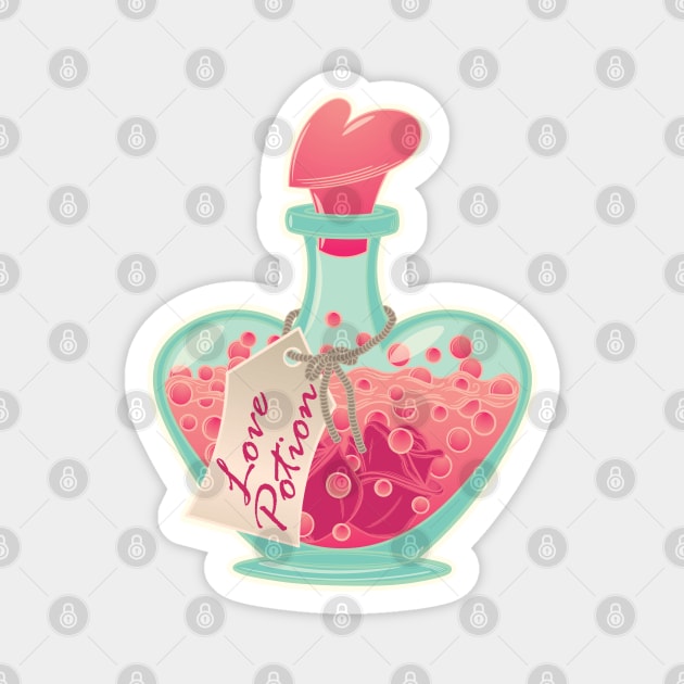 Love Potion Magnet by Desdymona