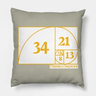 Fibonacci sequence Pillow