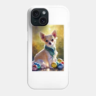 Watercolor chihuahua Phone Case