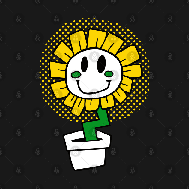 Happy Flower Pot by chawlie