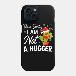 Merry Christmas Xmas Succulent Dear Santa Phone Case